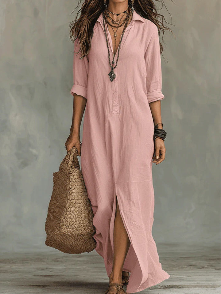 WILLOW - Robe Maxi Fluide