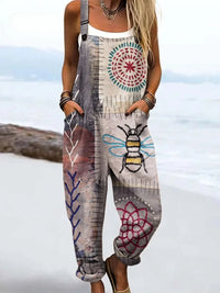 Salopette abeille artistique