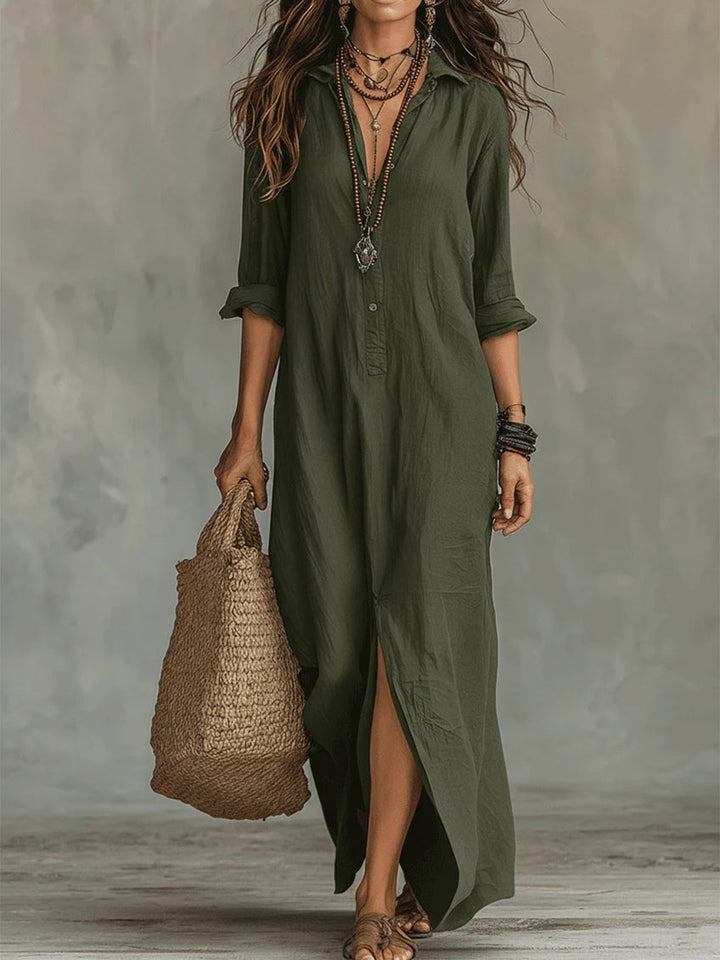WILLOW - Robe Maxi Fluide