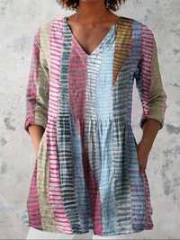 Anais - Chemise Longue Col en V
