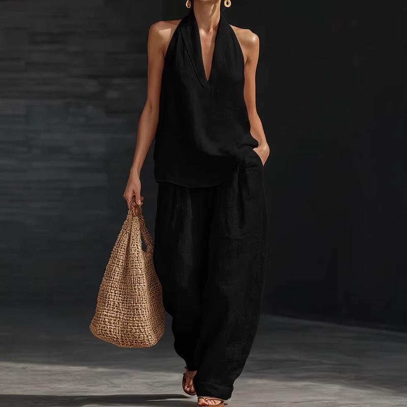 AMY - Ensemble Bohème Chic 2 Pièces