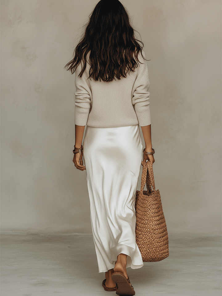Ensemble Midi Ivoire Chic
