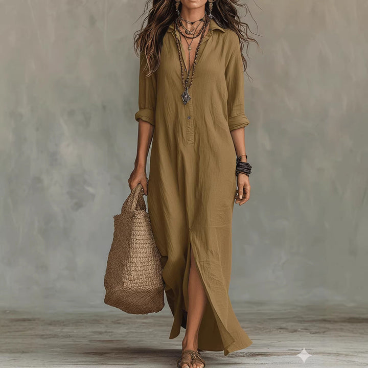 WILLOW - Robe Maxi Fluide