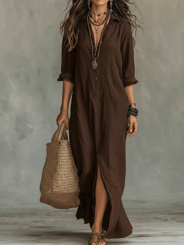 WILLOW - Robe Maxi Fluide
