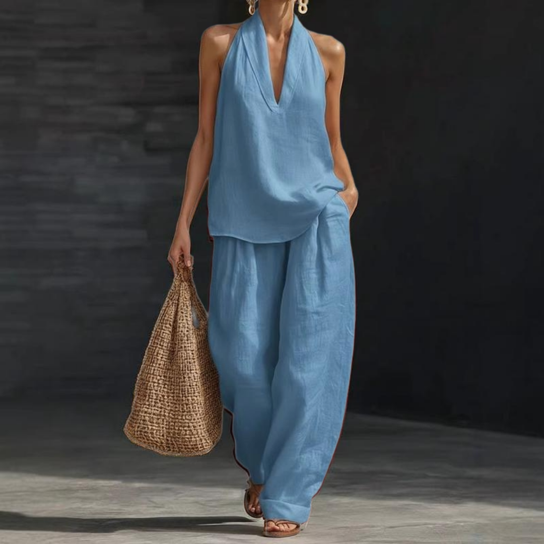 AMY - Ensemble Bohème Chic 2 Pièces