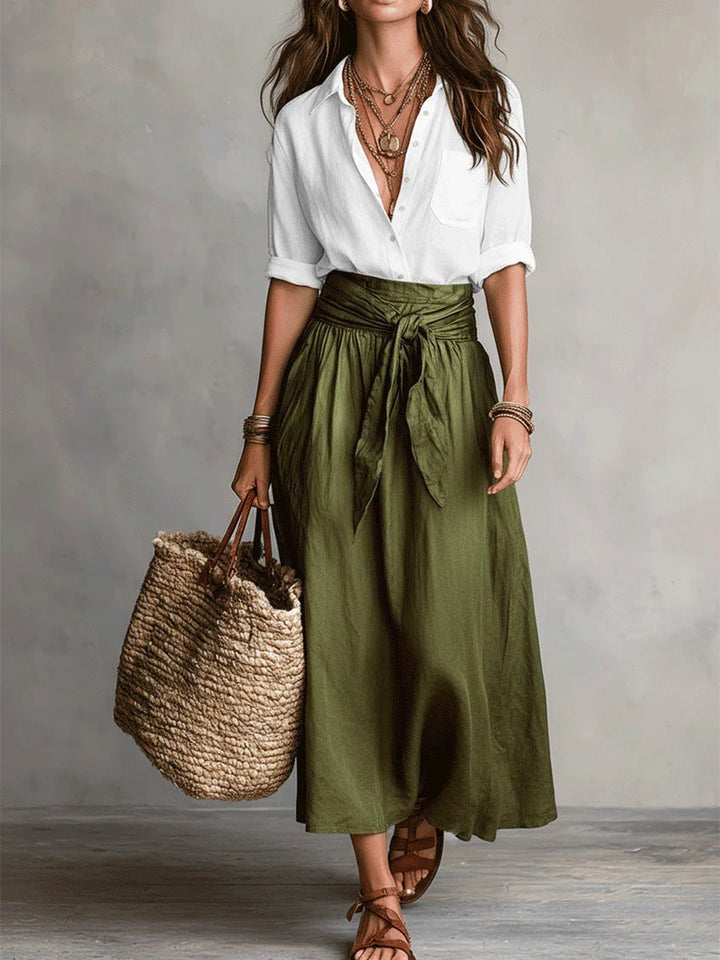 SAGE - Ensemble Bohème Chic 2 Pièces