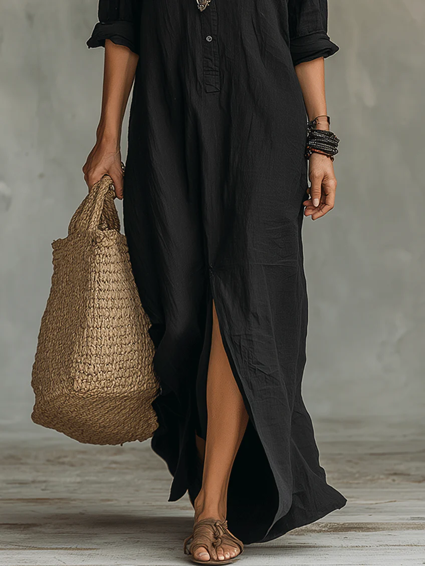 WILLOW - Robe Maxi Fluide