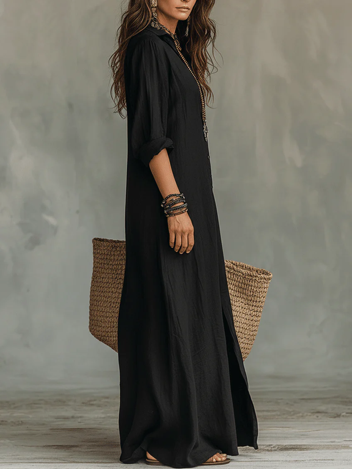 WILLOW - Robe Maxi Fluide