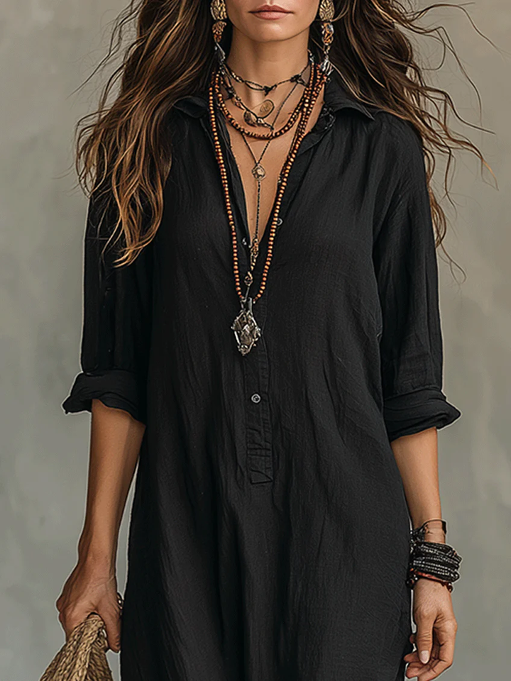 WILLOW - Robe Maxi Fluide