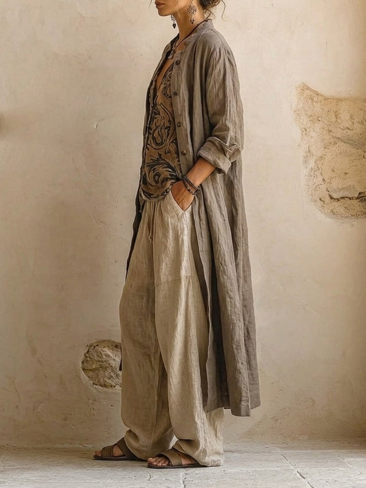 Margaret - Ensemble Bohème Chic 3 Pièces