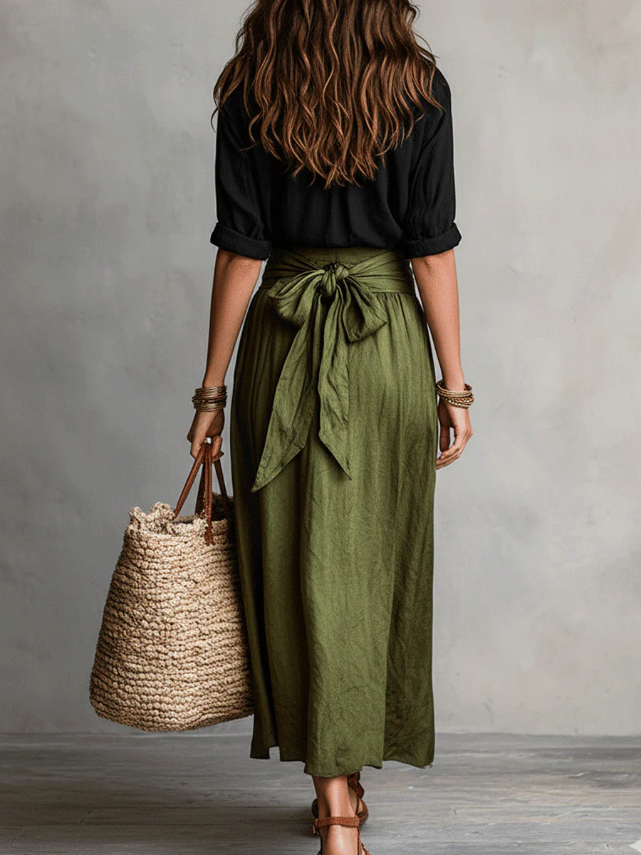 SAGE - Ensemble Bohème Chic 2 Pièces