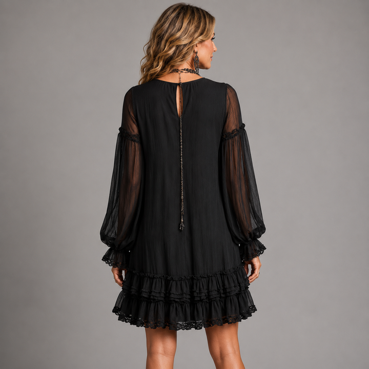Oriella - Robe Courte Bohème Chic