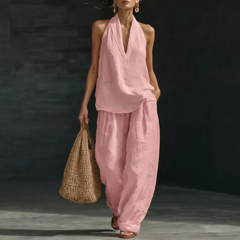 AMY - Ensemble Bohème Chic 2 Pièces