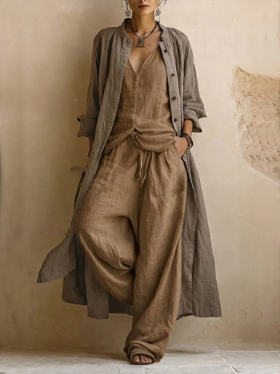 Sienna - Ensemble Bohème Chic 3 Pièces